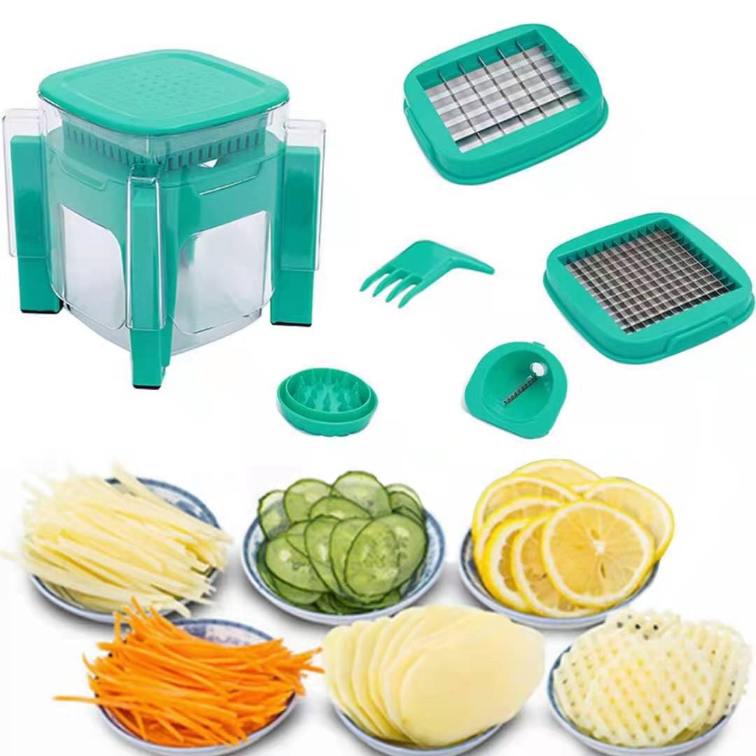 12‑piece Vegetable Slicer – Multifunctional Cutting Machine for Kitchen