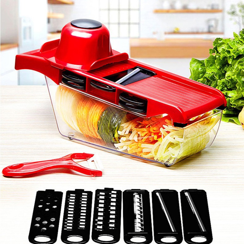 Multi‑function Vegetable Chopper – Household Potato Shredder Kitchen Gadget