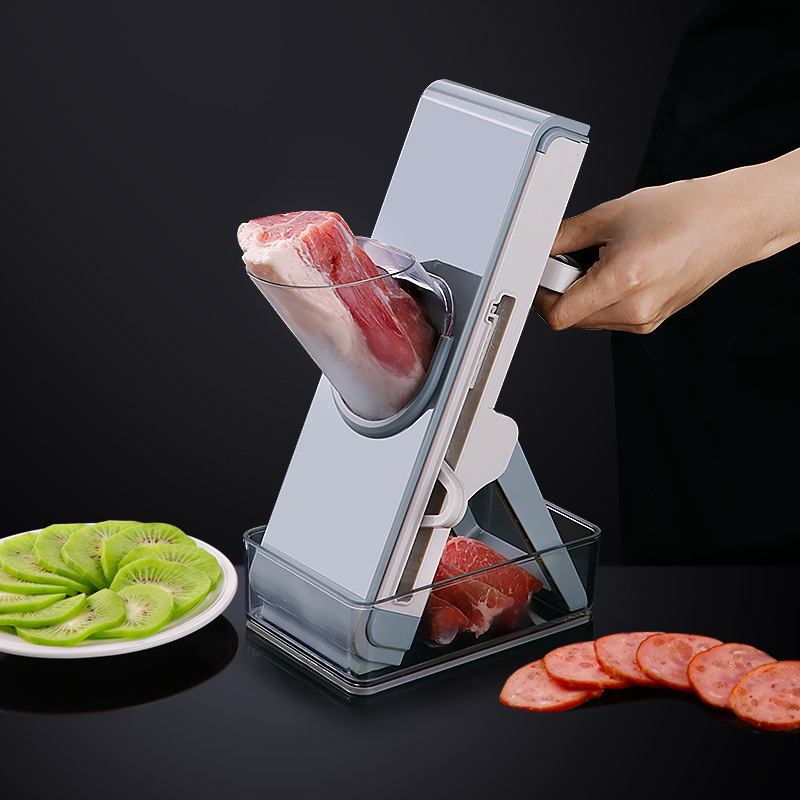 Hand Chopper Kitchen Lever Press – Multi‑function Grater & Slicer