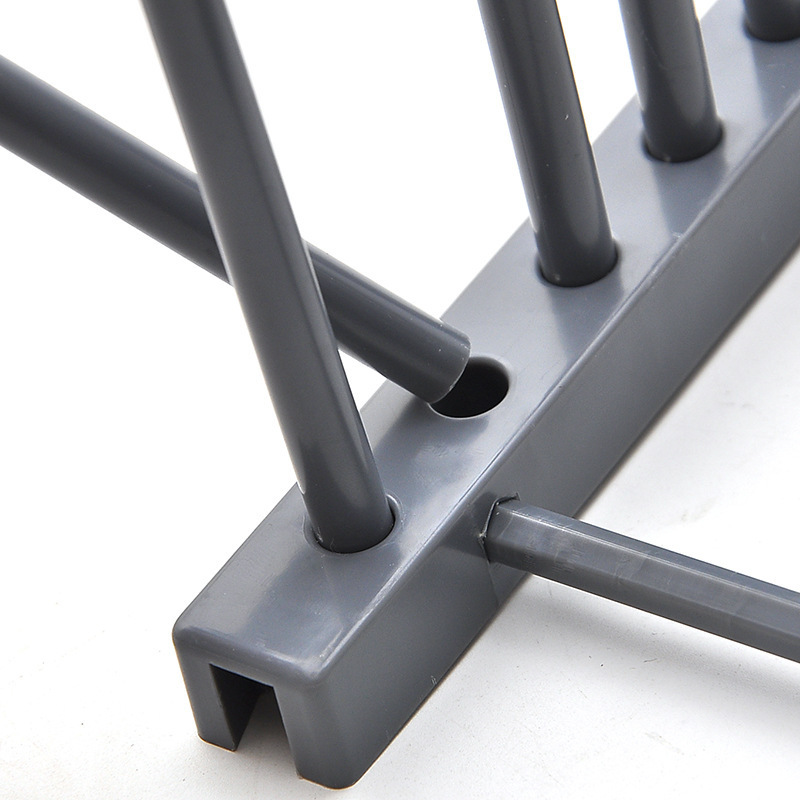 ORANGLES Plastic Kitchen Drain Rack – Household Storage Organizer - angled perspective - presenting advantages - Image 4 of 4 | fits any environment | Purchase Plastic Kitchen Drain Rack – Household Storage Organizer Michigan | Free Shipping ORANGLES