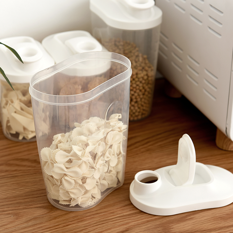 ORANGLES Kitchen Beans & Grain Storage Box – Airtight Food Organizer - angled perspective - presenting advantages - Image 4 of 4 | fits any environment | Purchase Kitchen Beans & Grain Storage Box – Airtight Food Organizer Michigan | Free Shipping ORANGLES