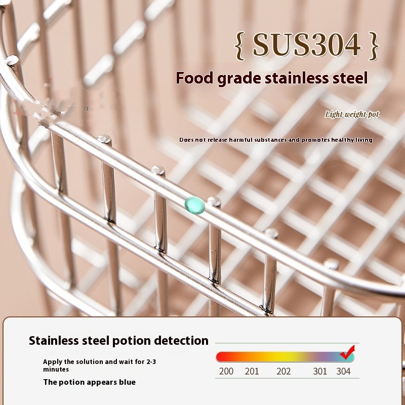 ORANGLES Kitchen Storage Rack – Household Draining Basket Organizer - angled perspective - presenting advantages - Image 4 of 5 | fits any environment | Purchase Kitchen Storage Rack – Household Draining Basket Organizer Michigan | Free Shipping ORANGLES