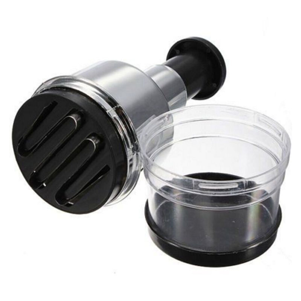 ORANGLES Stainless Steel Garlic & Onion Press Masher - angled perspective - presenting advantages - Image 4 of 5 | fits any environment | Purchase Stainless Steel Garlic & Onion Press Masher Michigan | Free Shipping ORANGLES