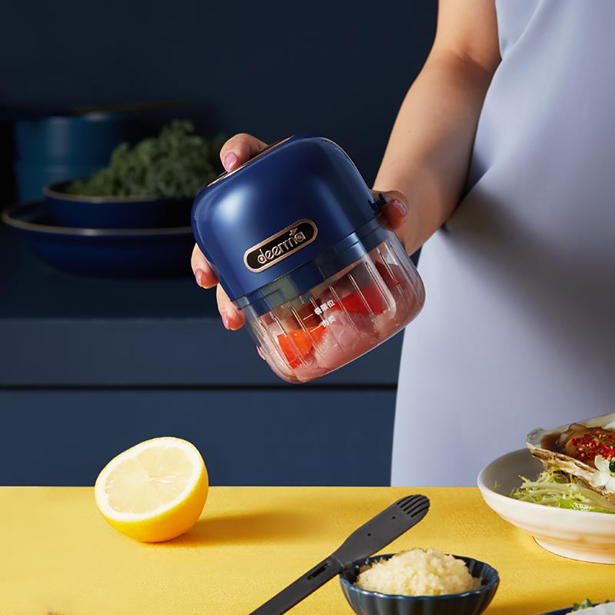 Delmar Mini Electric Garlic Maker Masher