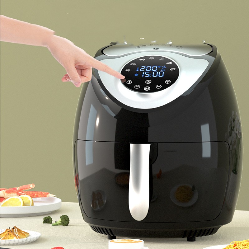 ORANGLES Large Capacity 8L Intelligent Air Fryer - high resolution display - exposing craftsmanship - Image 2 of 4 | built for everyone | Large Capacity 8L Intelligent Air Fryer for sale Georgia | Free Shipping ORANGLES