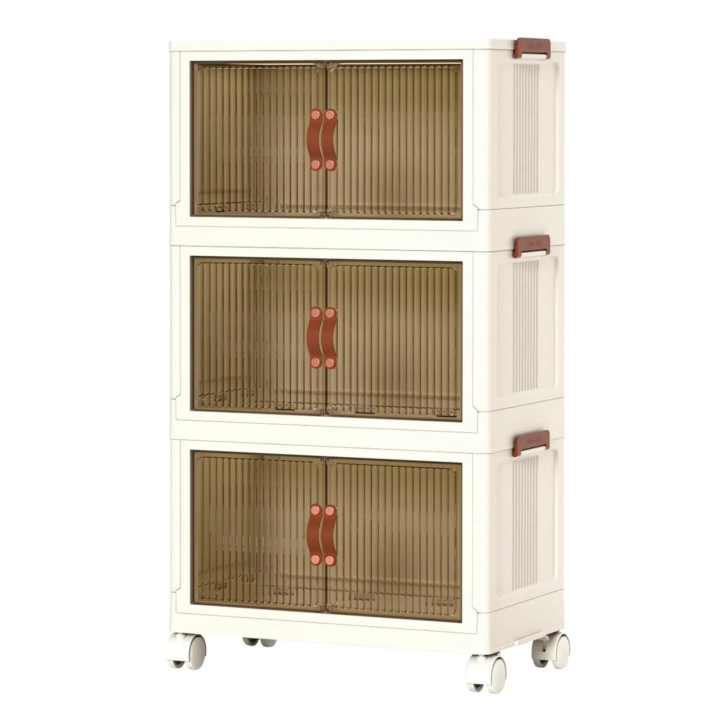 3Pc Foldable Storage Bins – Magnetic Door