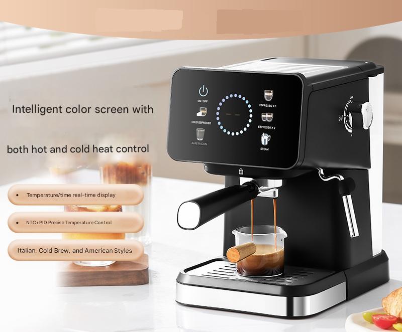 ORANGLES Best Coffee Machines For Home Fast Brewing Modern Design - angled perspective - Image 4 of 4 | excellent for daily use | New York | Free Shipping ORANGLES