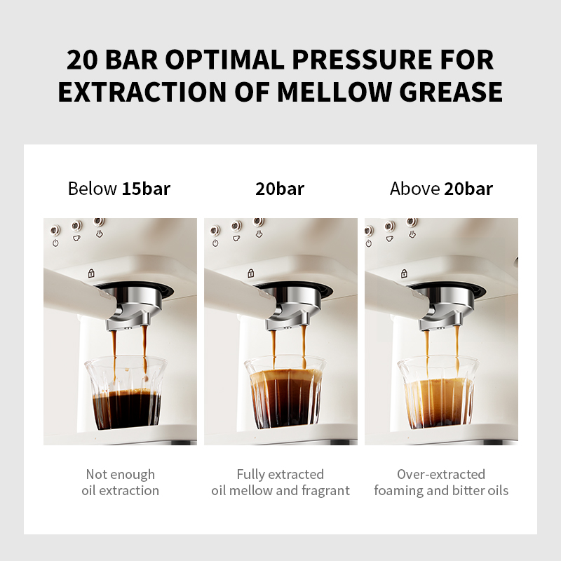 ORANGLES Commercial Espresso Coffee Machine Italian Style Authentic Home Espresso - full product showcase - Image 5 of 5 | suitable for professionals | Florida | Free Shipping ORANGLES