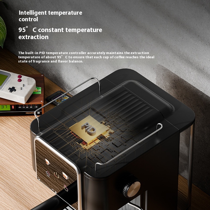 ORANGLES Italian Coffee Machine High Pressure Espresso - detailed closeup view - Image 3 of 3 | great for travel | Texas | Free Shipping ORANGLES