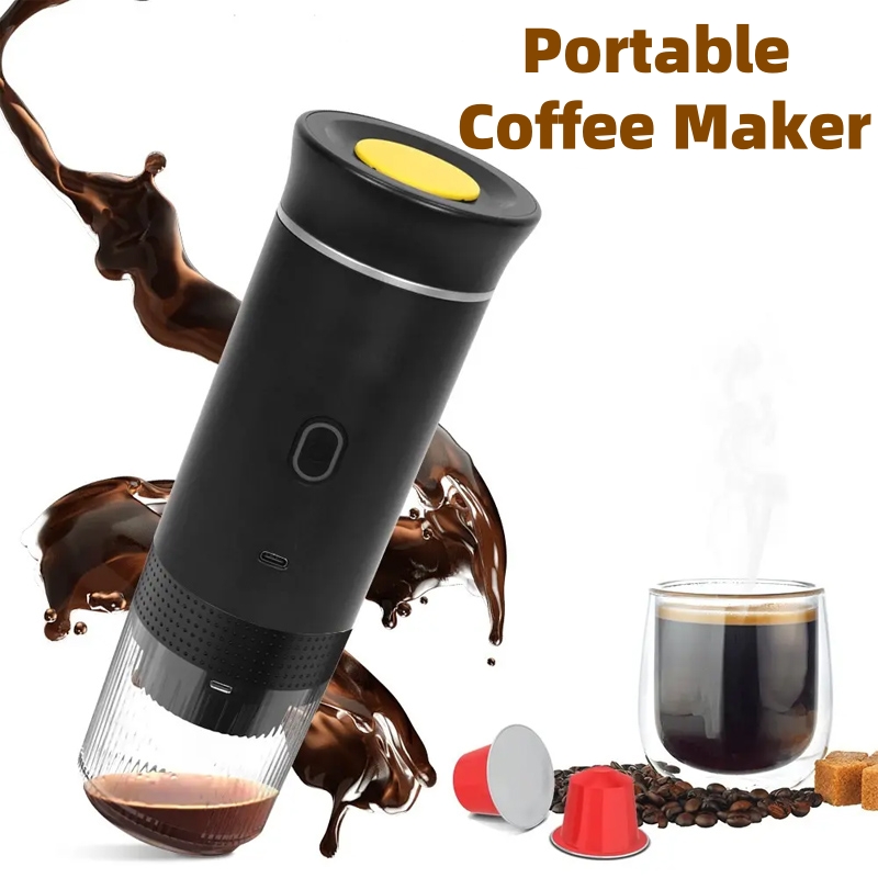 ORANGLES Portable Espresso Maker 3 In 1 Travel Coffee Machine - high resolution display - Image 2 of 5 | perfect for office | California | Free Shipping ORANGLES