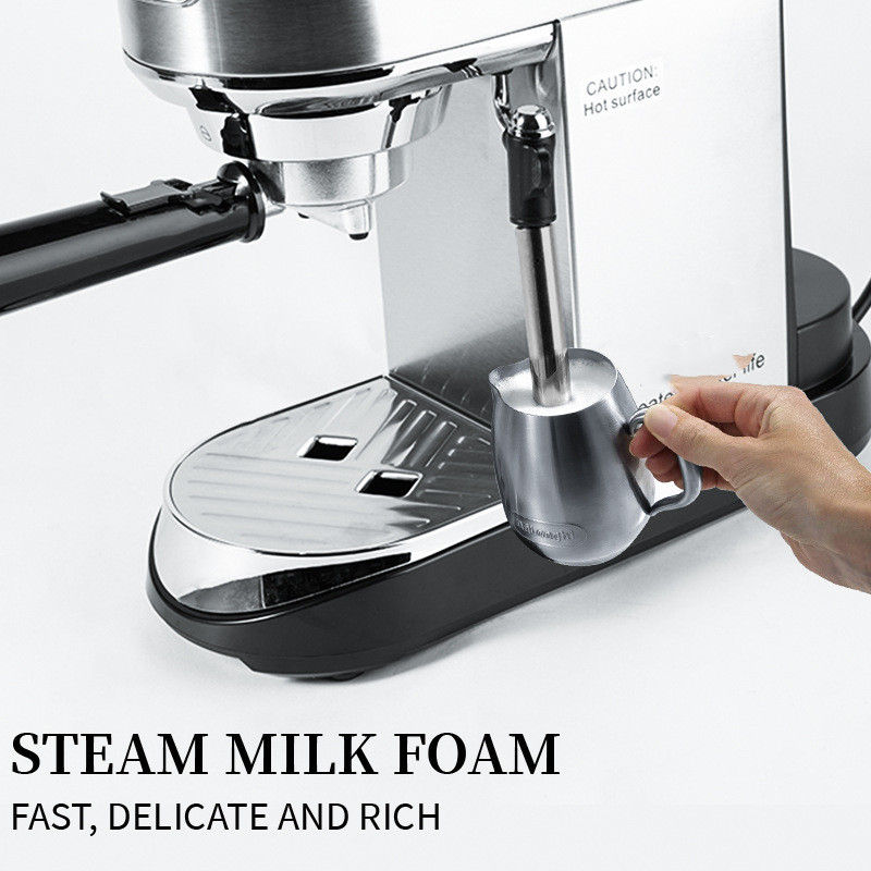 ORANGLES Automatic Coffee Machine Small Semi Automatic Steam Wand Frother - detailed closeup view - Image 3 of 5 | great for travel | Texas | Free Shipping ORANGLES