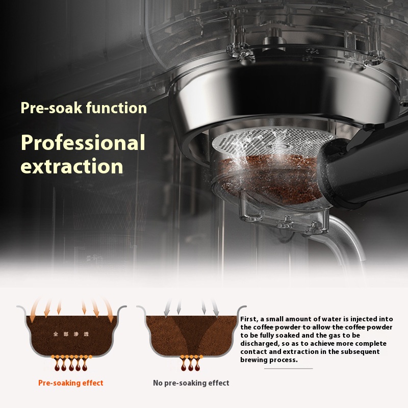 ORANGLES Commercial Coffee Machines Italian American Hot And Cold Semi Automatic - detailed closeup view - Image 3 of 5 | great for travel | Texas | Free Shipping ORANGLES