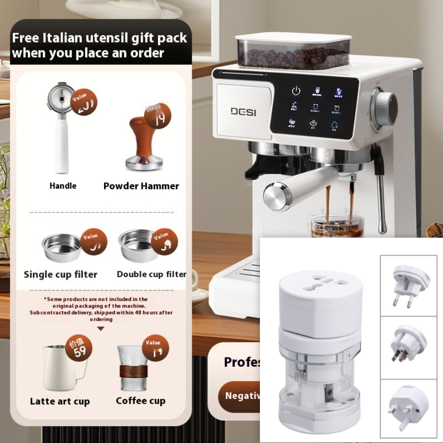 ORANGLES Fully Automatic Coffee Machine Double Extraction Espresso And Steam Milk - angled perspective - Image 4 of 4 | excellent for daily use | New York | Free Shipping ORANGLES