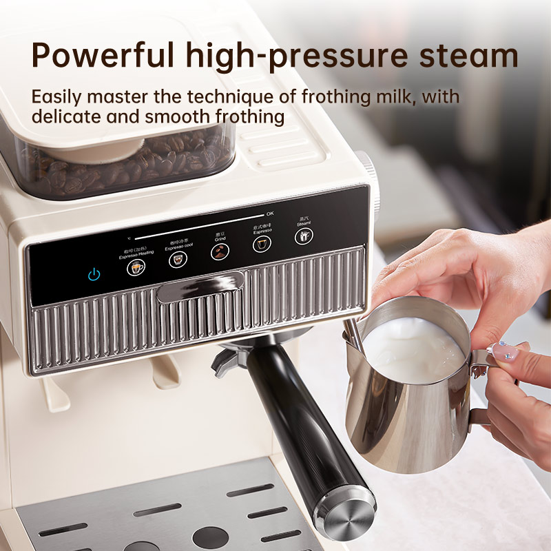 ORANGLES Coffee Grinder Machine Italian Integrated Espresso Maker - elegant presentation - Image 6 of 6 | designed for enthusiasts | Illinois | Free Shipping ORANGLES