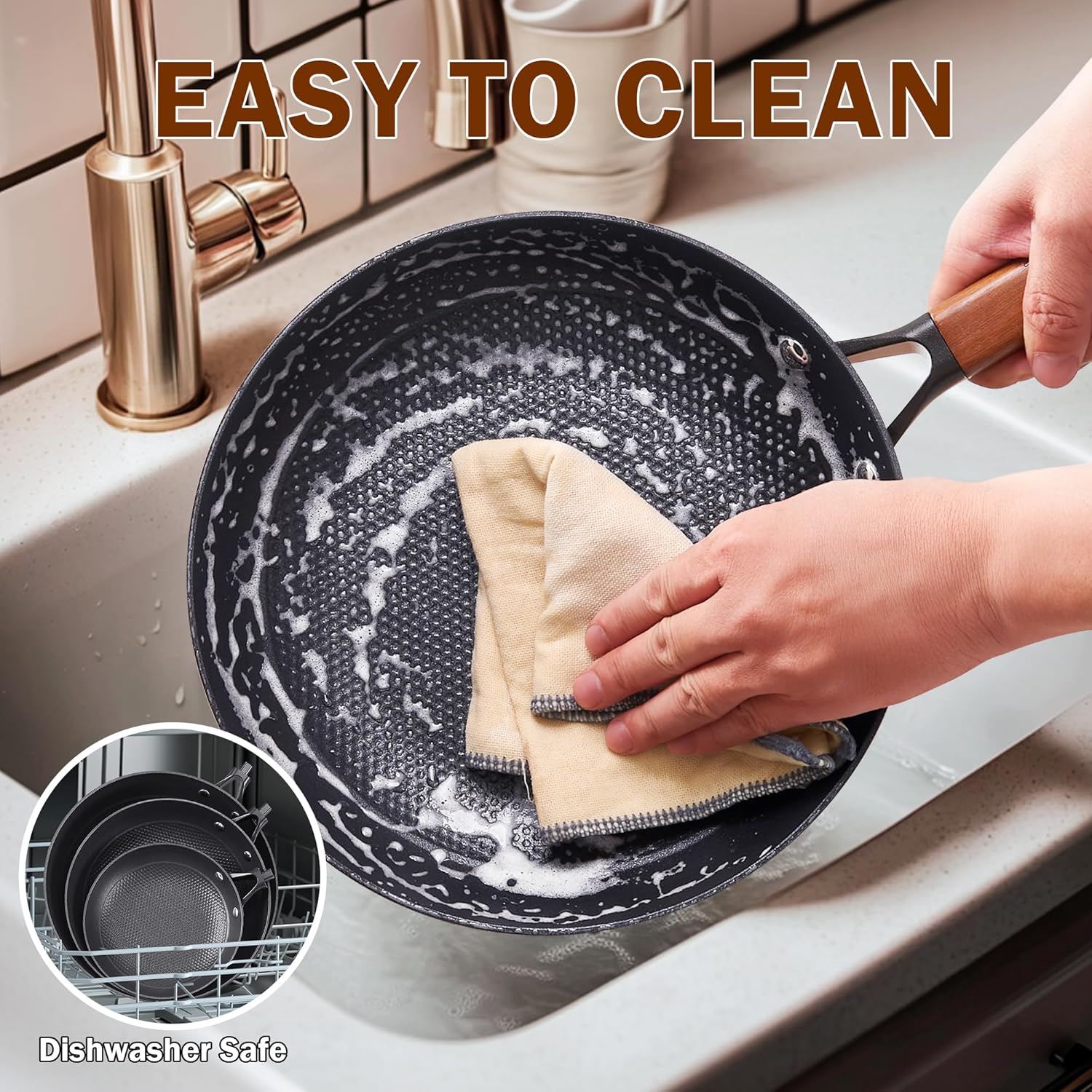 ORANGLES 3‑Piece Cast Iron Skillet Set – Pre‑Seasoned Nonstick - elegant presentation - exhibiting components - Image 6 of 6 | ideal for home | Discount on 3‑Piece Cast Iron Skillet Set – Pre‑Seasoned Nonstick Virginia | Free Shipping ORANGLES