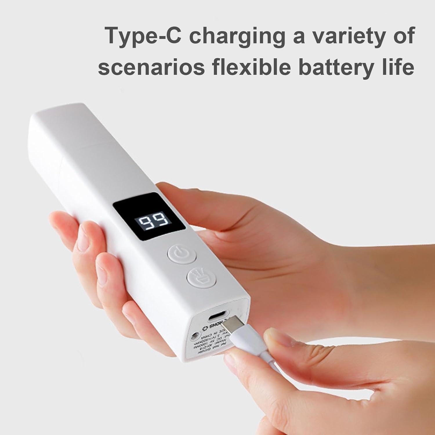 ORANGLES Electric Pet Nail Grinder – LED Light & Dust Cover - angled perspective - presenting advantages - Image 4 of 6 | fits any environment | Purchase Electric Pet Nail Grinder – LED Light & Dust Cover Michigan | Free Shipping ORANGLES