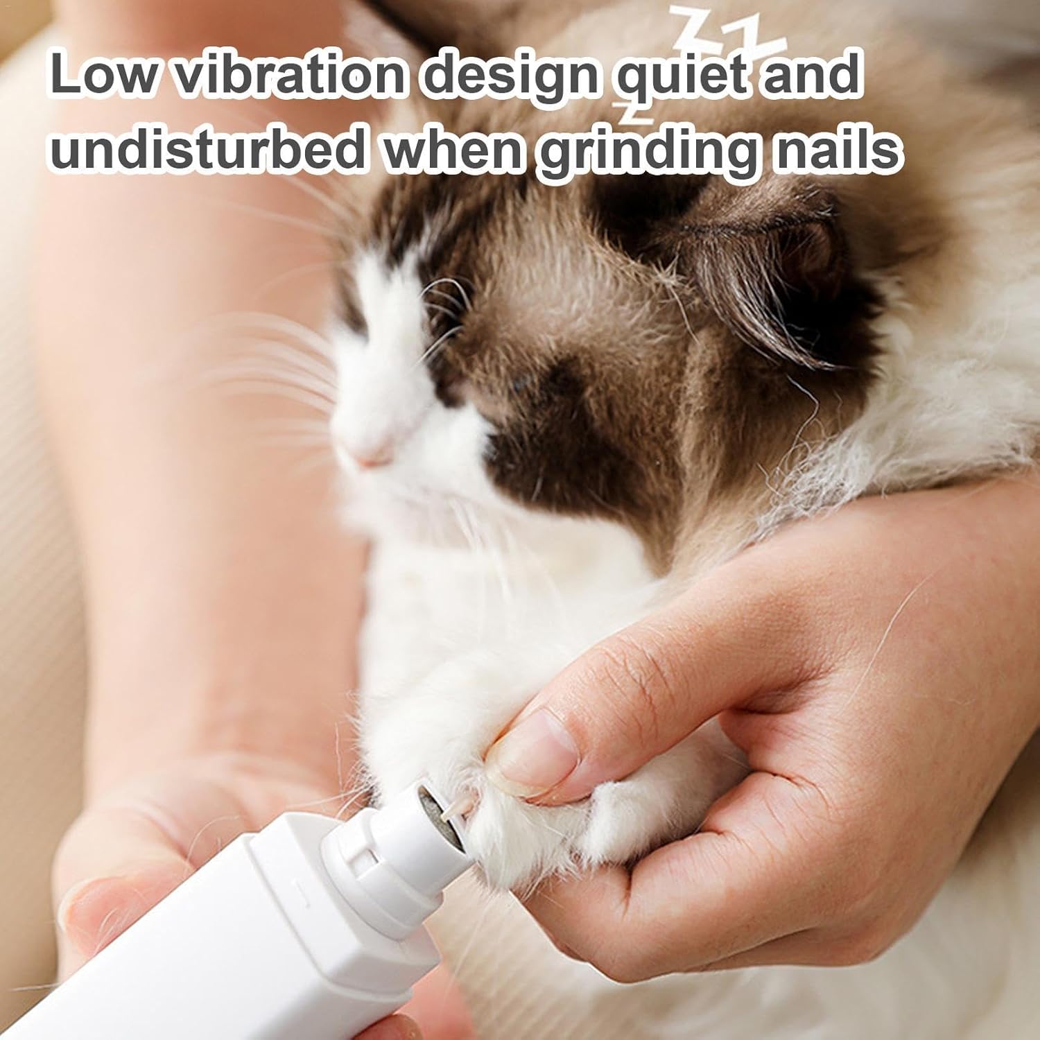 ORANGLES Electric Pet Nail Grinder – LED Light & Dust Cover - full product showcase - displaying specifications - Image 5 of 6 | adapts to any space | Electric Pet Nail Grinder – LED Light & Dust Cover deal New Jersey | Free Shipping ORANGLES