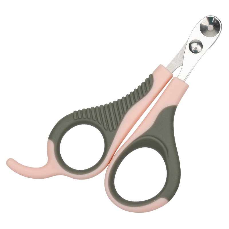 Household Portable Plastic Round Hole Pet Nail Clipper