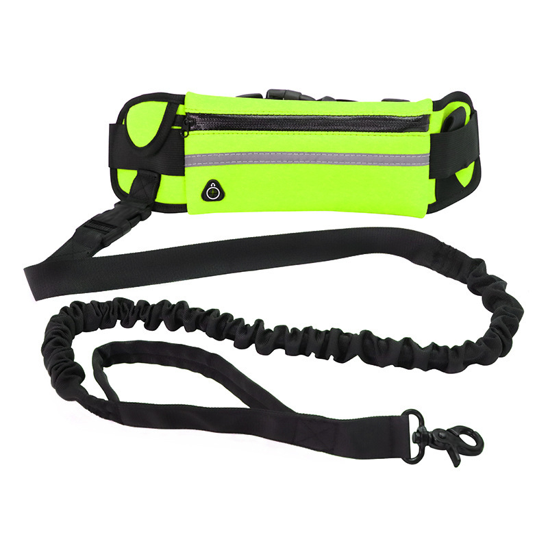 ORANGLES Hands Free Dog Leash With Bungee And Storage - angled perspective - presenting advantages - Image 4 of 4 | fits any environment | Purchase Hands Free Dog Leash With Bungee And Storage Michigan | Free Shipping ORANGLES