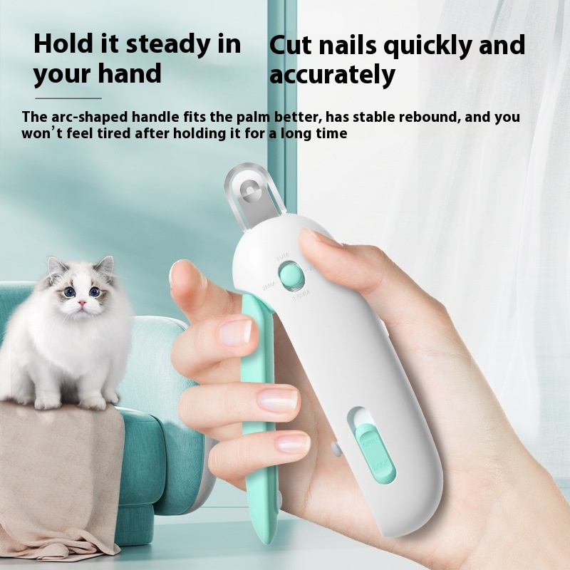 ORANGLES Cat Nail Scissors – Gravity Push Pet Grooming Tool - detailed closeup view - illustrating benefits - Image 3 of 3 | created for all | Shop Cat Nail Scissors – Gravity Push Pet Grooming Tool North Carolina | Free Shipping ORANGLES