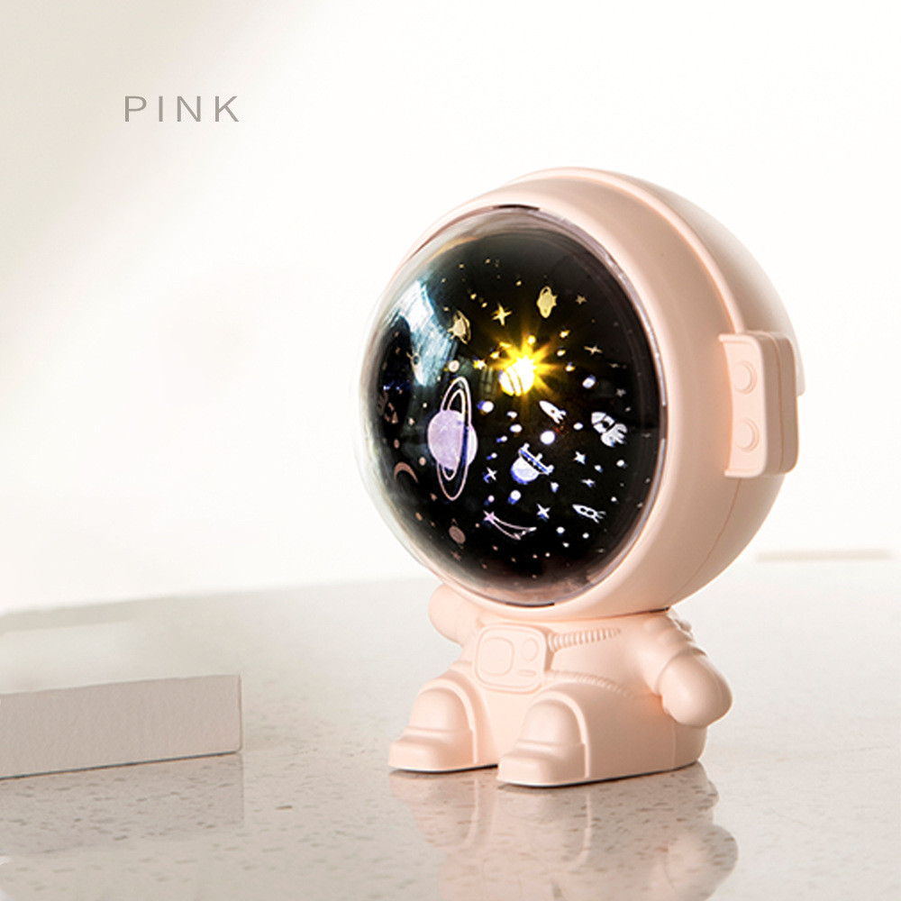 Galaxy Star Projector Astronaut Lamp Starry Sky Night Light