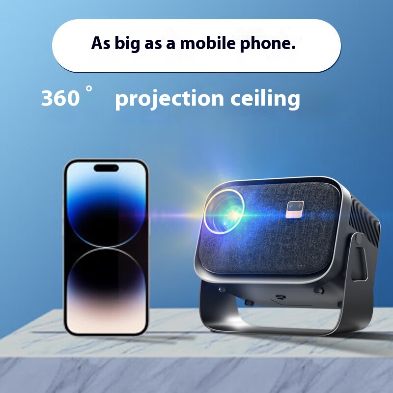 ORANGLES Portable Outdoor Projector Screen with 4K Smart Projector - high resolution display - Image 2 of 4 | perfect for office | California | Free Shipping ORANGLES