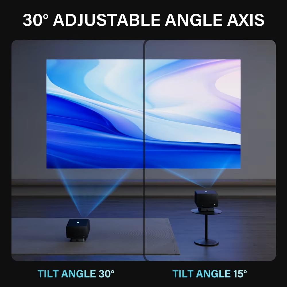 ORANGLES HD Portable Projector With Mobile Phone Screen Sharing - detailed closeup view - illustrating benefits - Image 3 of 6 | created for all | Shop HD Portable Projector With Mobile Phone Screen Sharing North Carolina | Free Shipping ORANGLES