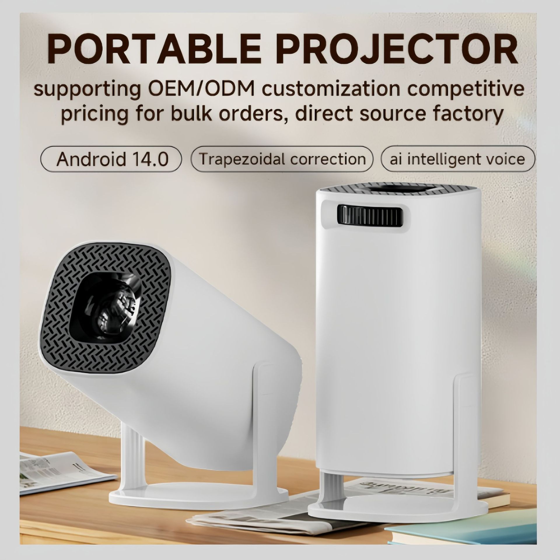 ORANGLES Ultra Clear HD Home Theater Projector With Phone Screen Sharing - detailed closeup view - illustrating benefits - Image 3 of 5 | created for all | Shop Ultra Clear HD Home Theater Projector With Phone Screen Sharing North Carolina | Free Shipping ORANGLES