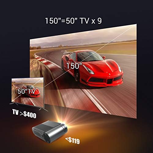 ORANGLES Portable Screen For Projector Wireless Mobile Sharing - detailed closeup view - Image 3 of 6 | great for travel | Texas | Free Shipping ORANGLES