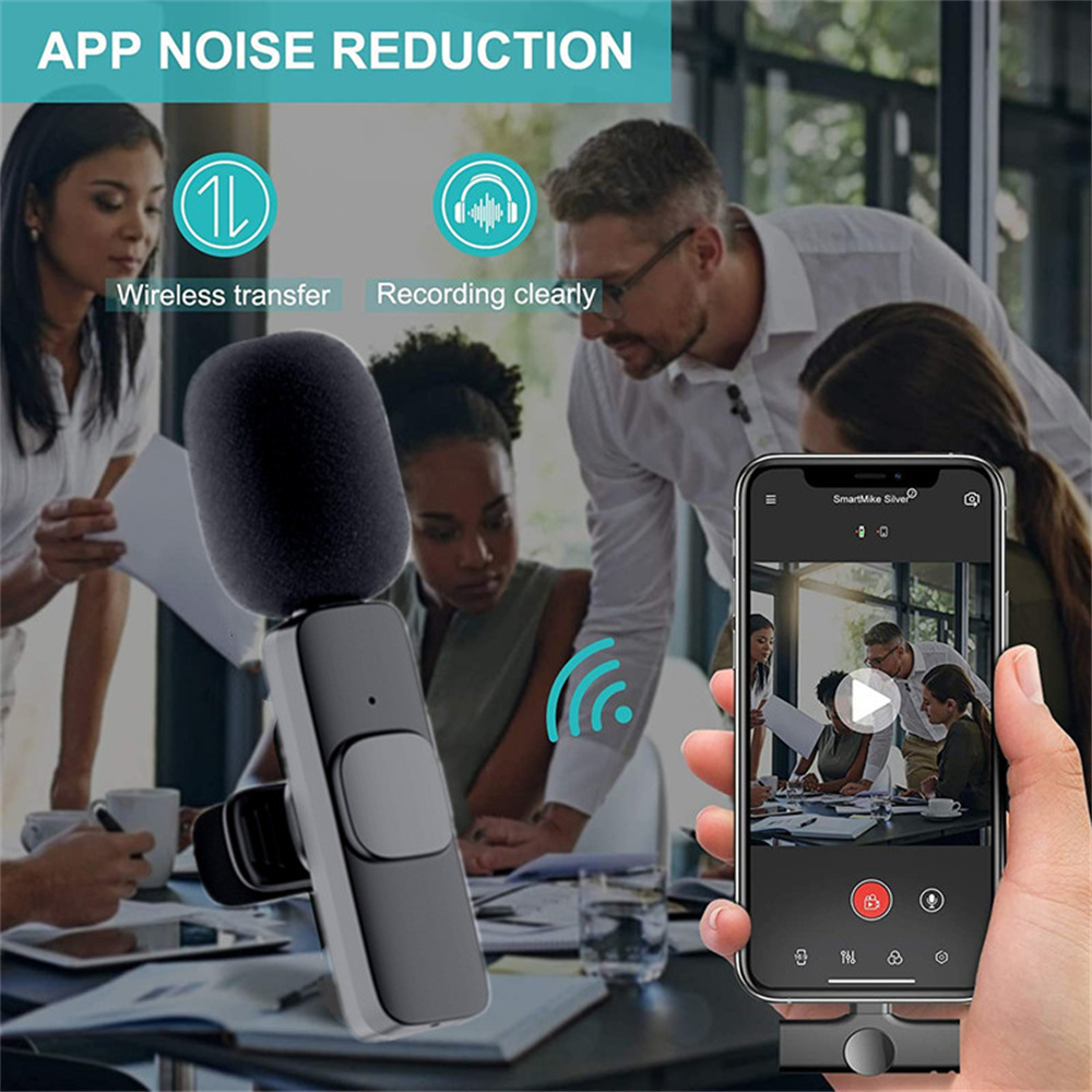 ORANGLES Mini Microphone for iPhone Wireless Lavalier Mic - elegant presentation - Image 6 of 6 | designed for enthusiasts | Illinois | Free Shipping ORANGLES