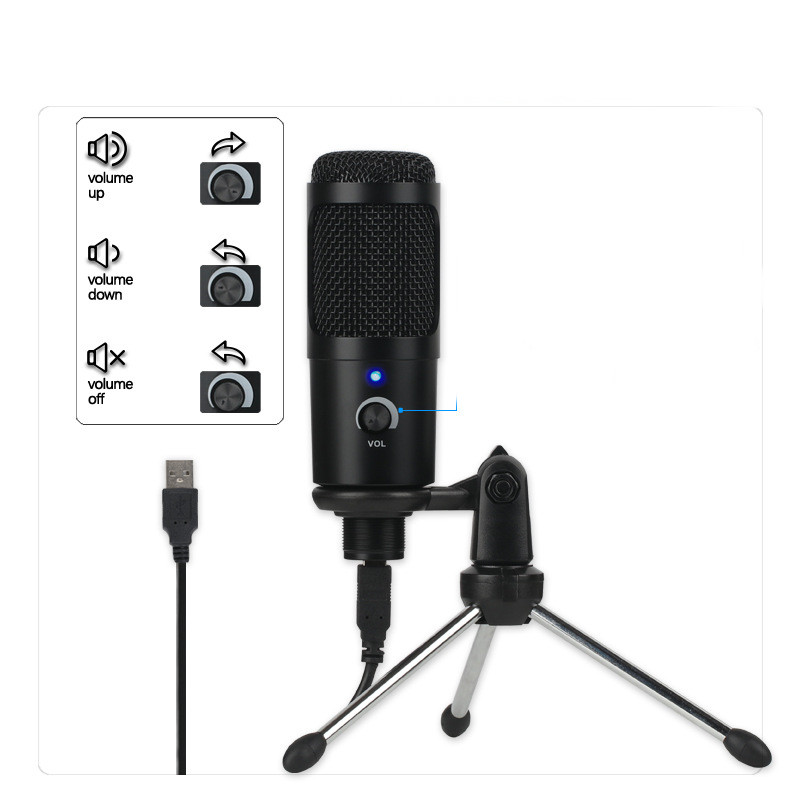ORANGLES Condenser Microphone for Gaming and Live Recording - high resolution display - Image 2 of 3 | perfect for office | California | Free Shipping ORANGLES