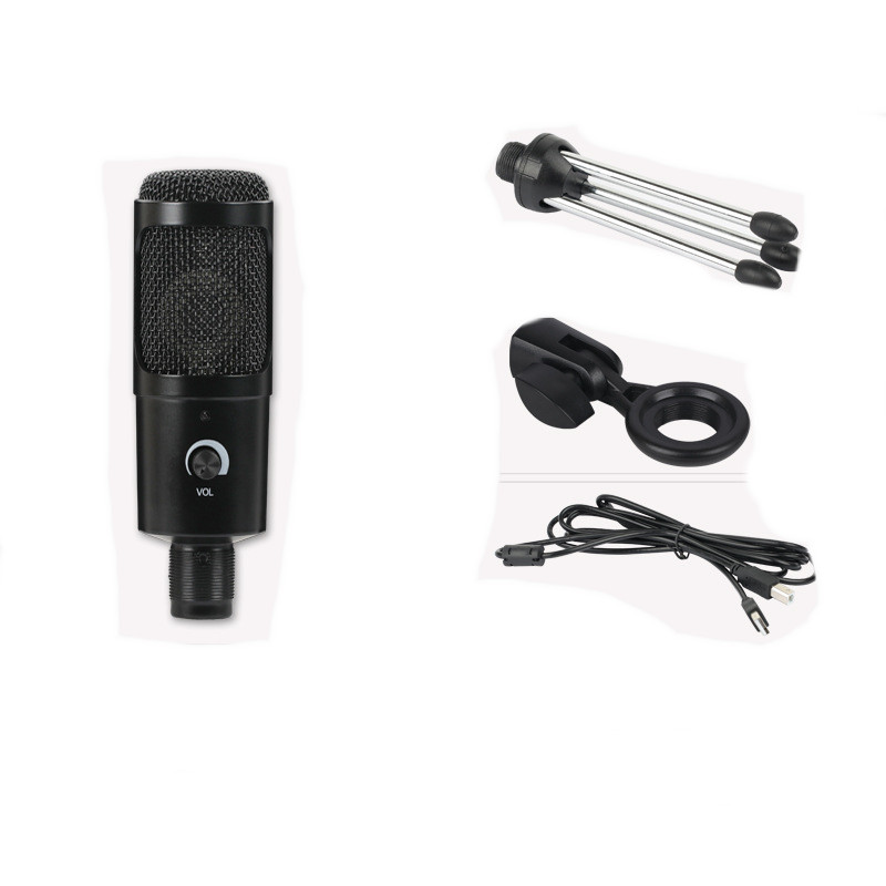 ORANGLES Condenser Microphone for Gaming and Live Recording - detailed closeup view - Image 3 of 3 | great for travel | Texas | Free Shipping ORANGLES