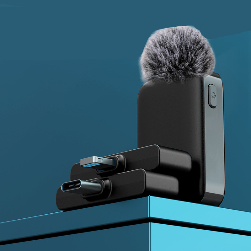 ORANGLES Wireless Lavalier Microphone for Clear Audio Anywhere - high resolution display - Image 2 of 3 | perfect for office | California | Free Shipping ORANGLES