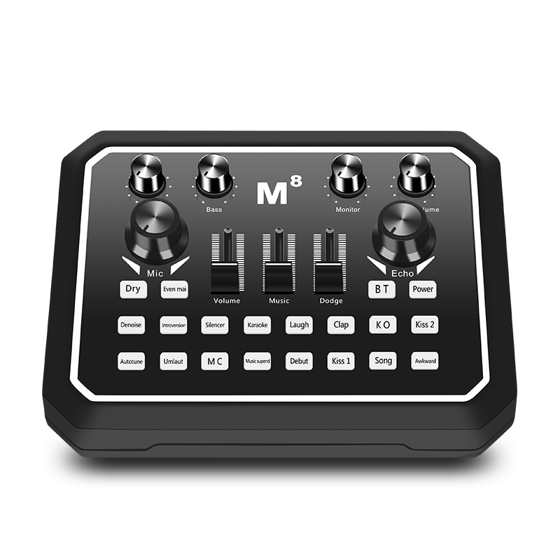 ORANGLES Microphone Set Aluminum Condenser With Sound Card - high resolution display - Image 2 of 4 | perfect for office | California | Free Shipping ORANGLES