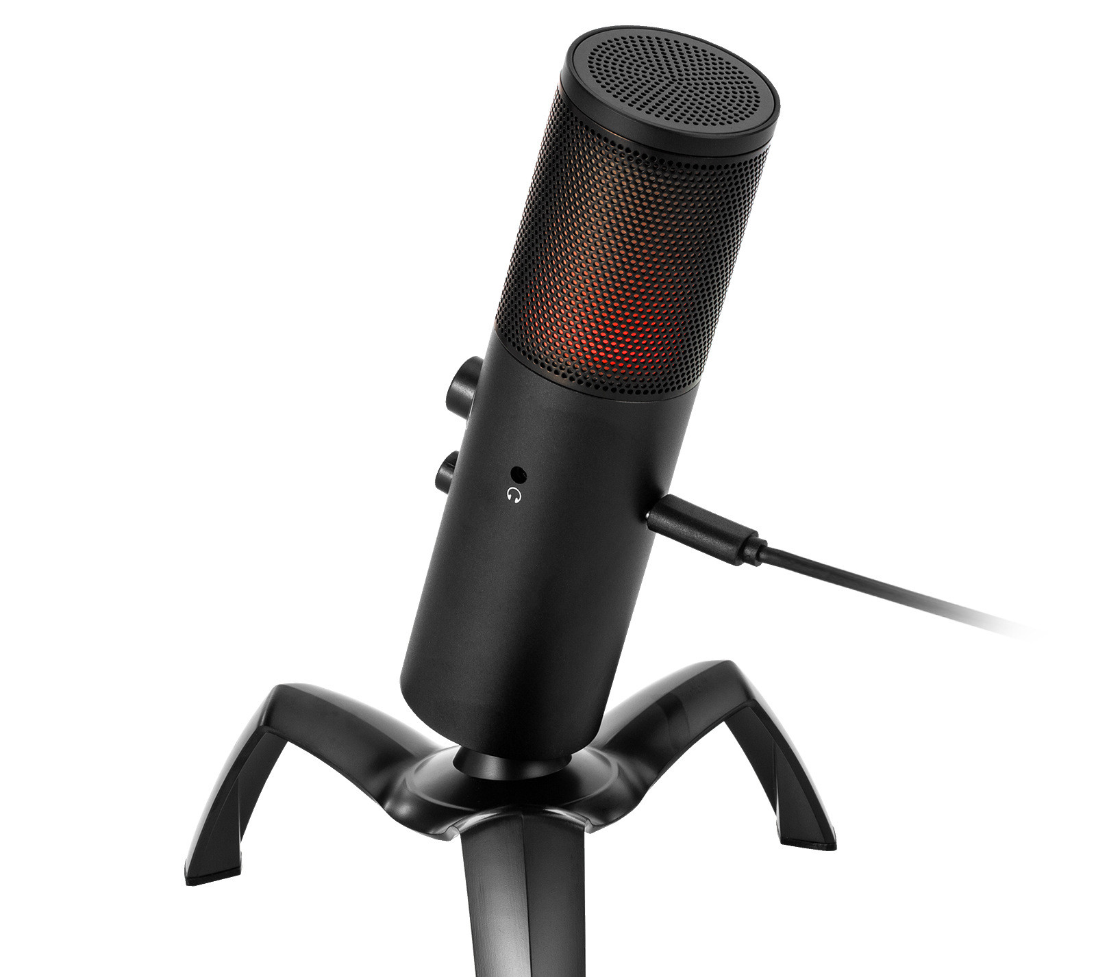 ORANGLES Microphone Condenser Microphone Q18 Two Directional Karaoke Recording - angled perspective - Image 4 of 4 | excellent for daily use | New York | Free Shipping ORANGLES