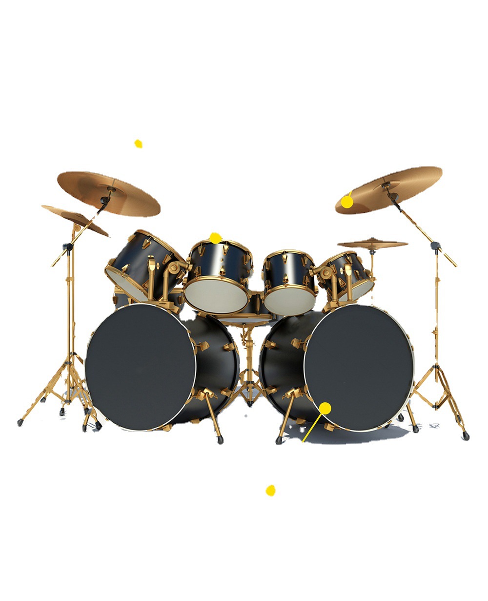 ORANGLES Dynamic Microphone For Live Performance Drum Percussion Recording Stage - detailed closeup view - Image 3 of 3 | great for travel | Texas | Free Shipping ORANGLES