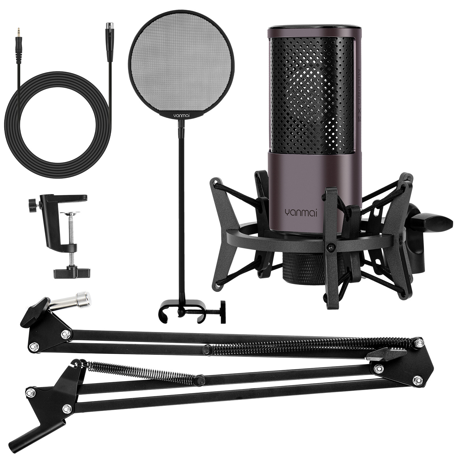 ORANGLES Great Microphone For Recording Vocals Mobile Karaoke Computer - detailed closeup view - Image 3 of 5 | great for travel | Texas | Free Shipping ORANGLES