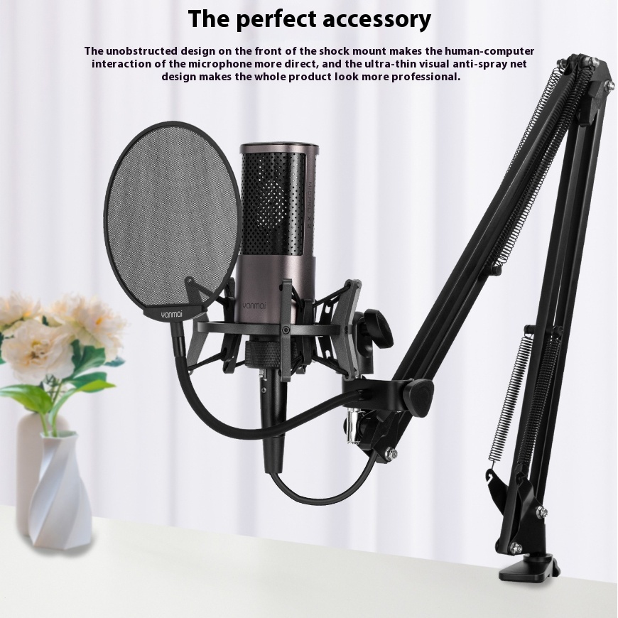 ORANGLES Great Microphone For Recording Vocals Mobile Karaoke Computer - full product showcase - Image 5 of 5 | suitable for professionals | Florida | Free Shipping ORANGLES