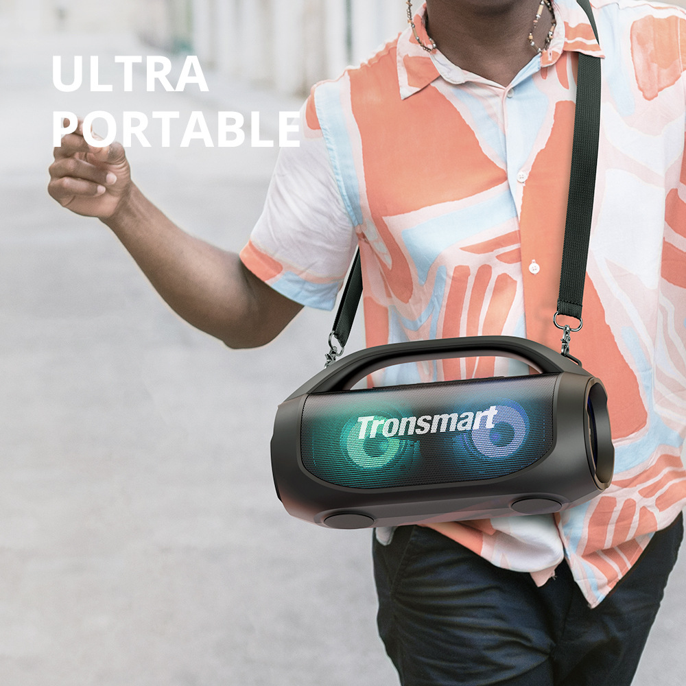 ORANGLES Outdoor Portable Waterproof Bluetooth Speaker With Strap - high resolution display - exposing craftsmanship - Image 2 of 4 | built for everyone | Outdoor Portable Waterproof Bluetooth Speaker With Strap for sale Georgia | Free Shipping ORANGLES