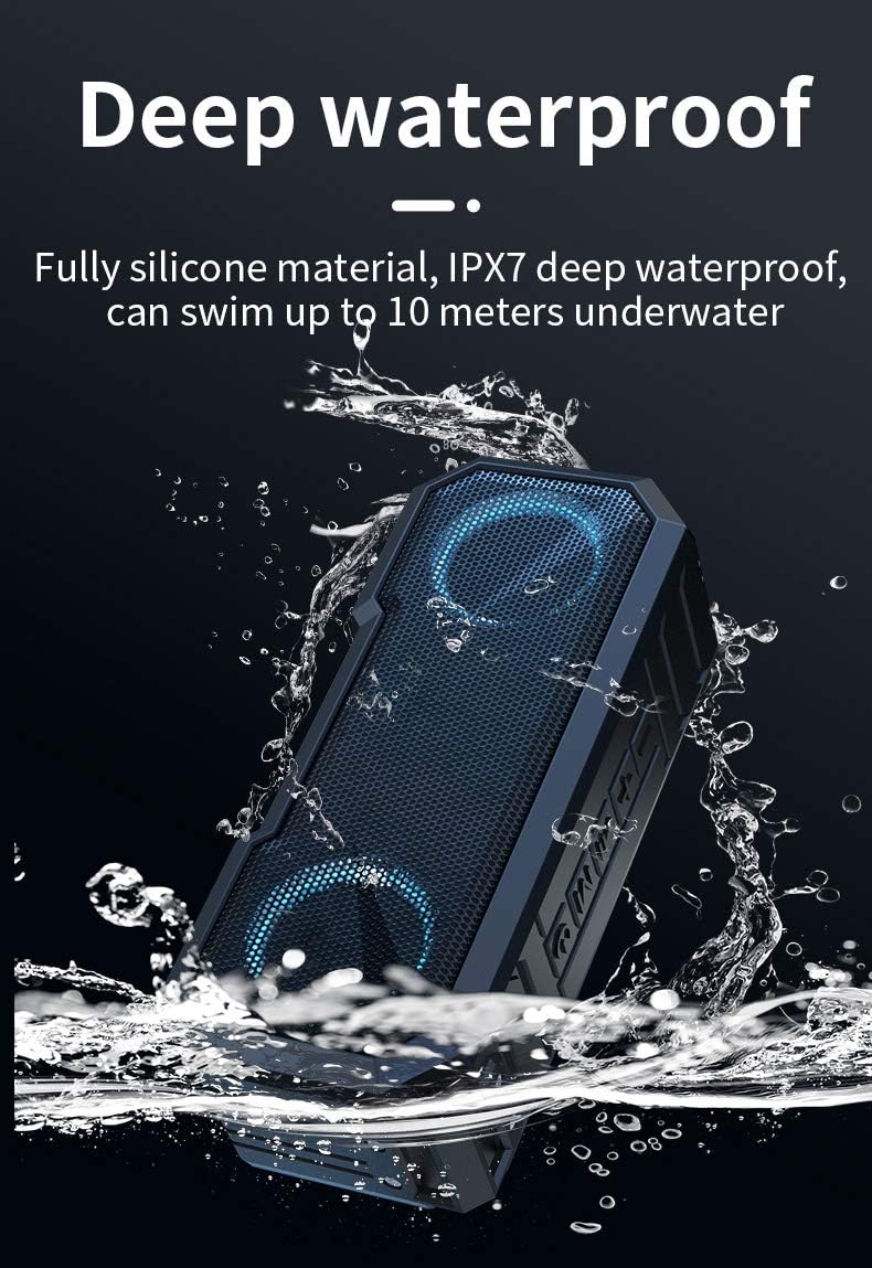 ORANGLES Waterproof Outdoor Wireless Speaker With Dual Speakers And Power Bank - high resolution display - exposing craftsmanship - Image 2 of 5 | built for everyone | Waterproof Outdoor Wireless Speaker With Dual Speakers And Power Bank for sale Georgia | Free Shipping ORANGLES