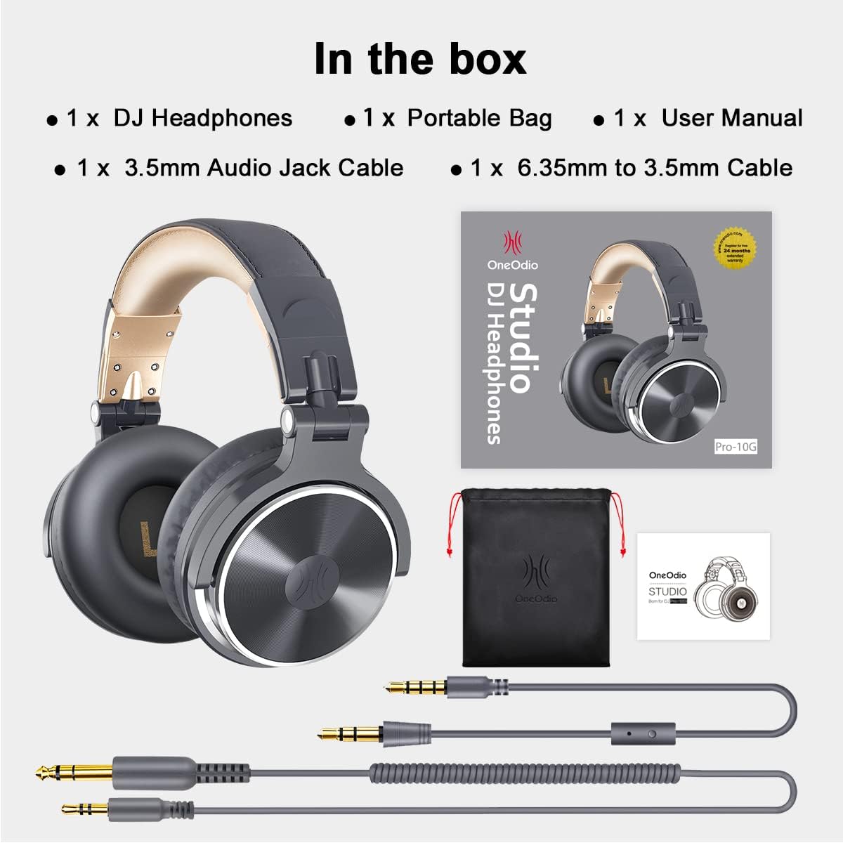 ORANGLES Best Budget Headset Wired Headphones With Comfortable Earmuffs - full product showcase - Image 5 of 5 | suitable for professionals | Florida | Free Shipping ORANGLES