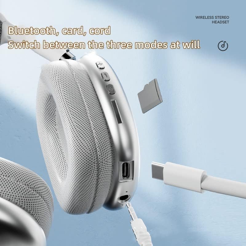 ORANGLES Best Noise Cancelling Bluetooth Earphones Wireless Over Ear Headphones - detailed closeup view - Image 3 of 4 | great for travel | Texas | Free Shipping ORANGLES
