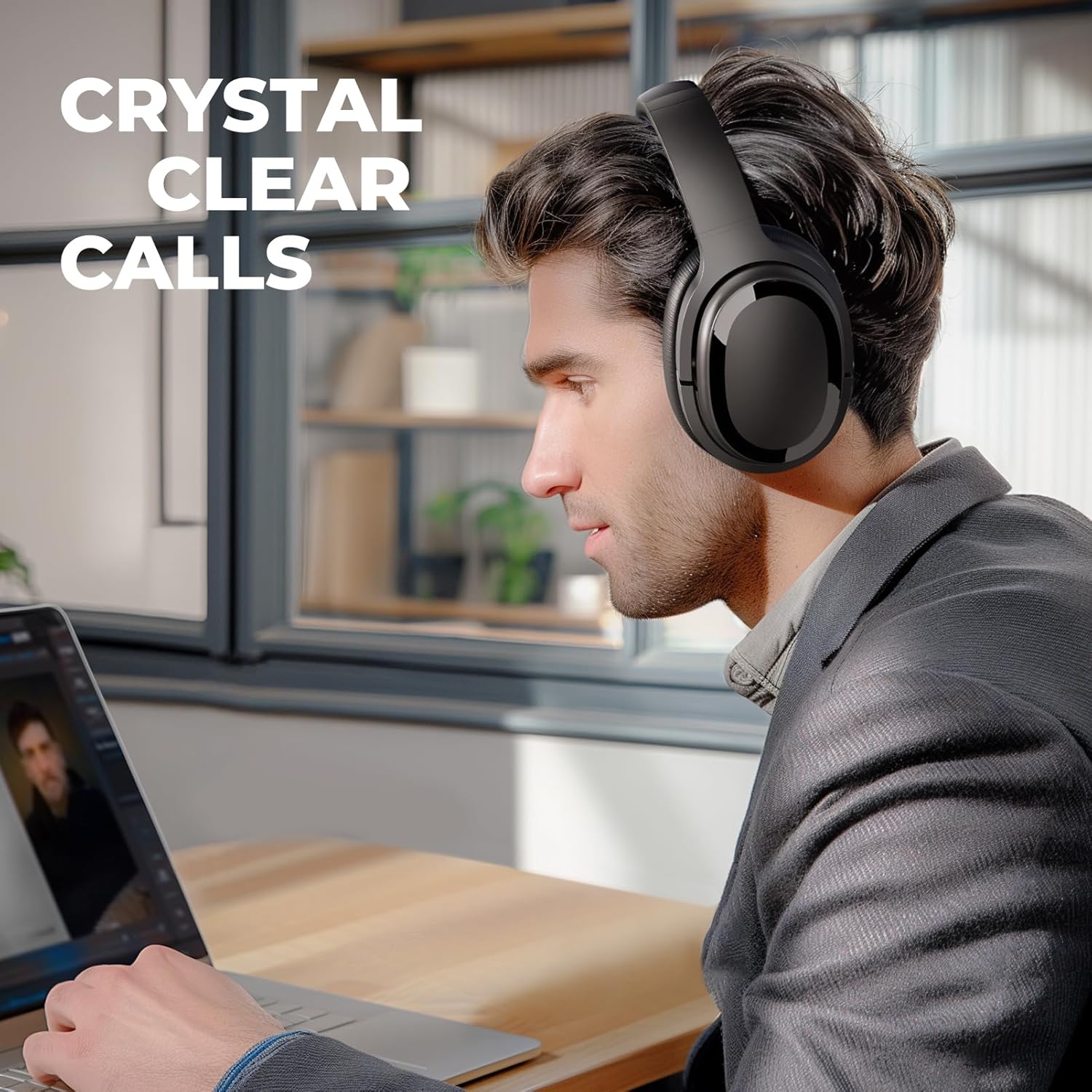ORANGLES Good Headphones Bass Gaming Bluetooth Clear Sound Mic - full product showcase - Image 5 of 5 | suitable for professionals | Florida | Free Shipping ORANGLES