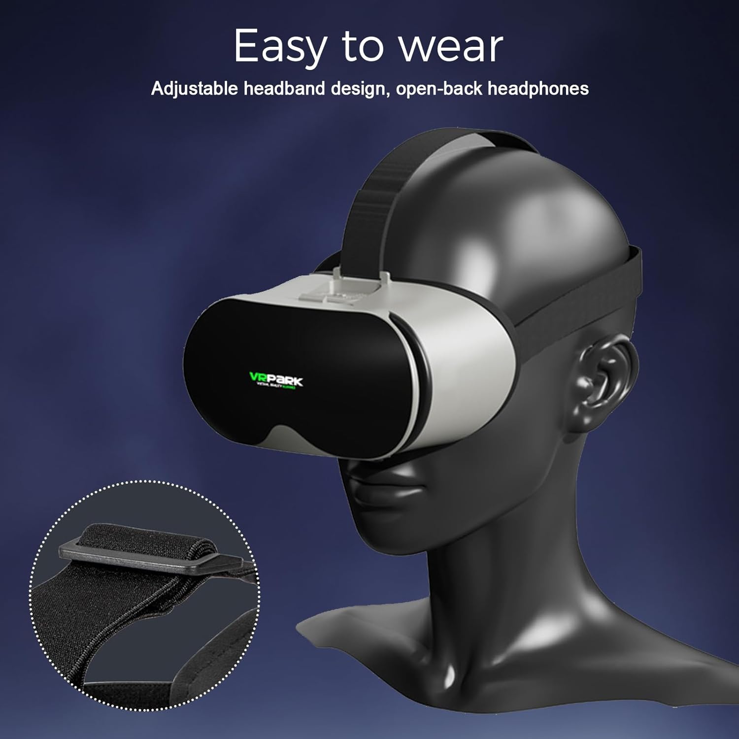 ORANGLES All In One BOX VR Headset For Immersive Virtual Reality - high resolution display - Image 2 of 2 | perfect for office | California | Free Shipping ORANGLES