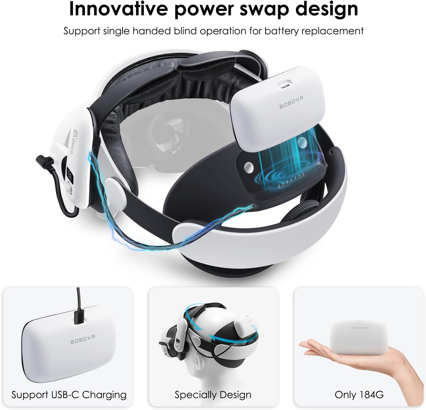 ORANGLES VR Glasses Multi Angle Adjustable Head Wear - detailed closeup view - illustrating benefits - Image 3 of 6 | created for all | Shop VR Glasses Multi Angle Adjustable Head Wear North Carolina | Free Shipping ORANGLES