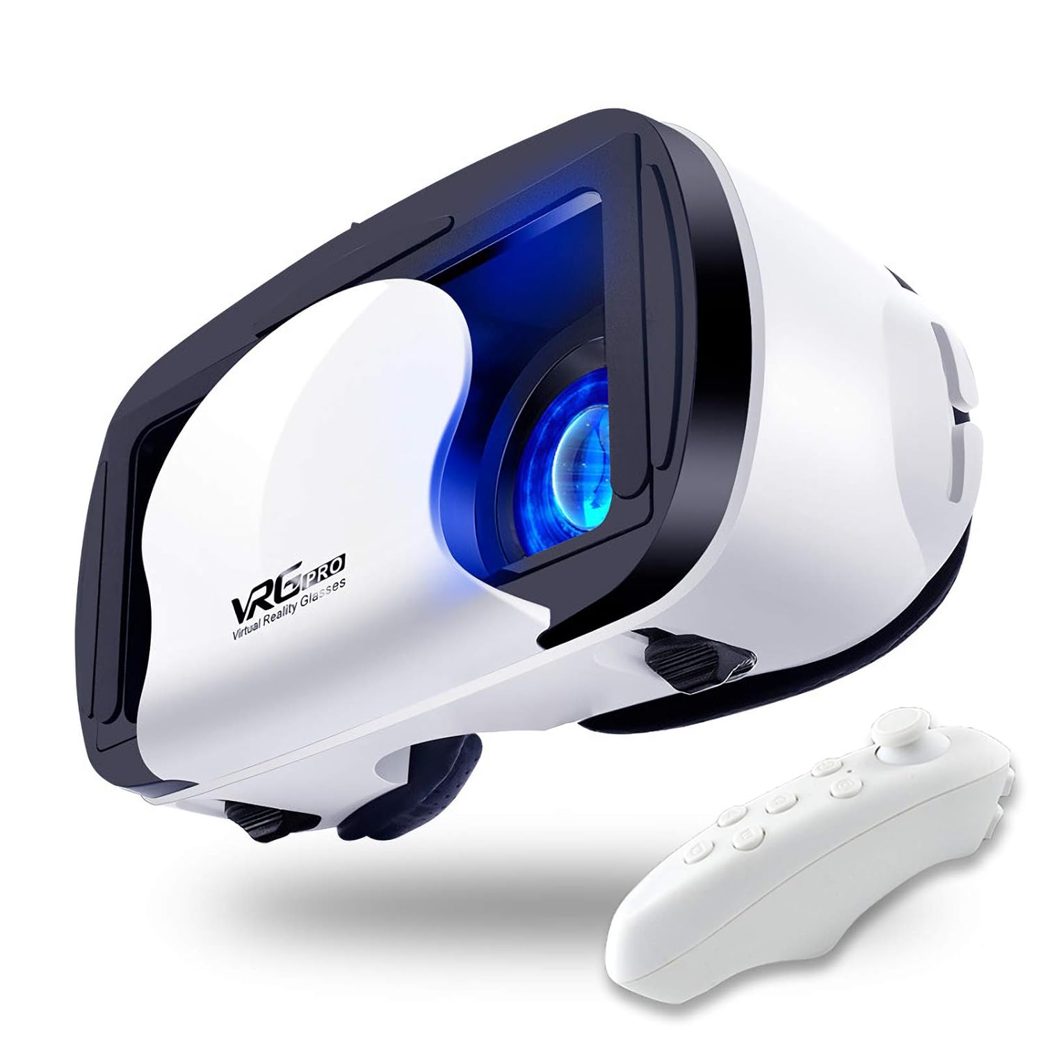 Classic White VR Glasses For Mobile Phones