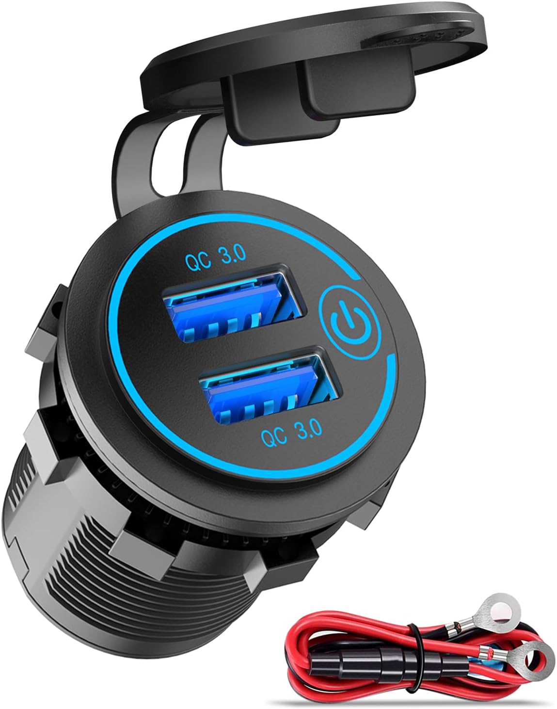 ORANGLES Car Charger Motorcycle & Boat Dual Fast Charge Adapter - elegant presentation - exhibiting components - Image 906 of 10 | ideal for home | Discount on Car Charger Motorcycle & Boat Dual Fast Charge Adapter Oklahoma City | Free Shipping ORANGLES
