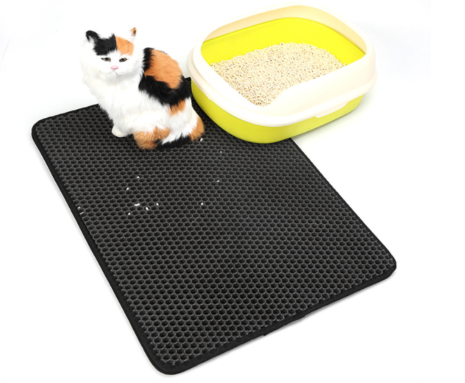 Pet Cat Litter Mat – EVA Double Layer Design
