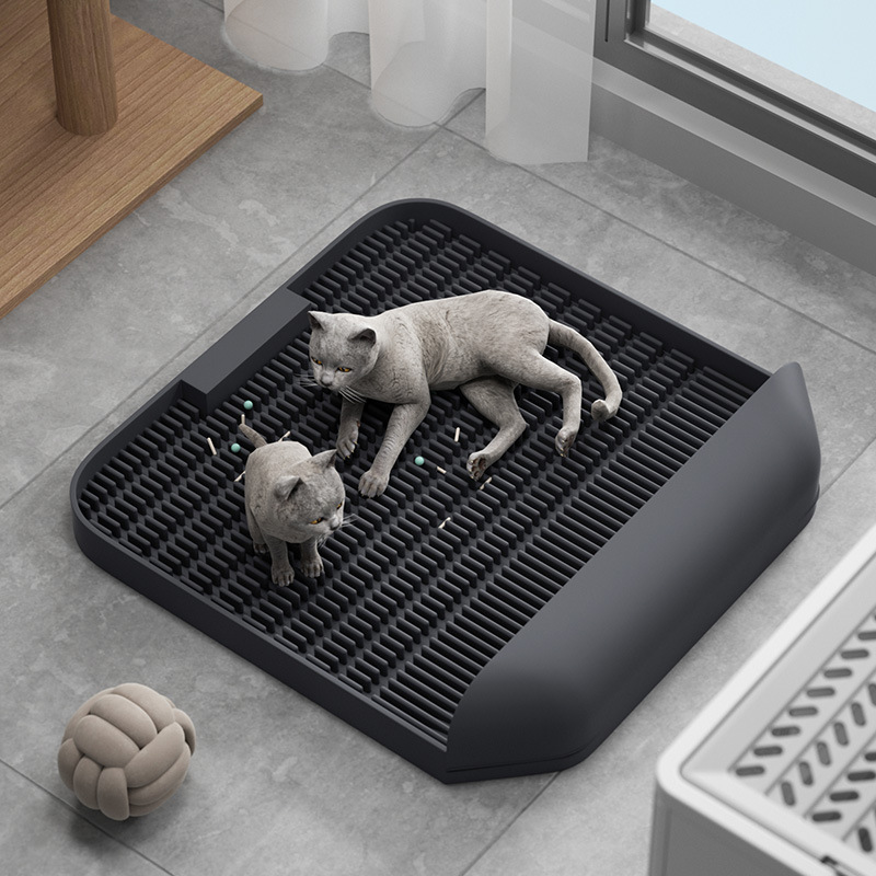 ORANGLES Cat Litter Pedal Mat – Anti‑Slip Litter Box Pad - high resolution display - exposing craftsmanship - Image 2 of 5 | built for everyone | Cat Litter Pedal Mat – Anti‑Slip Litter Box Pad for sale Georgia | Free Shipping ORANGLES