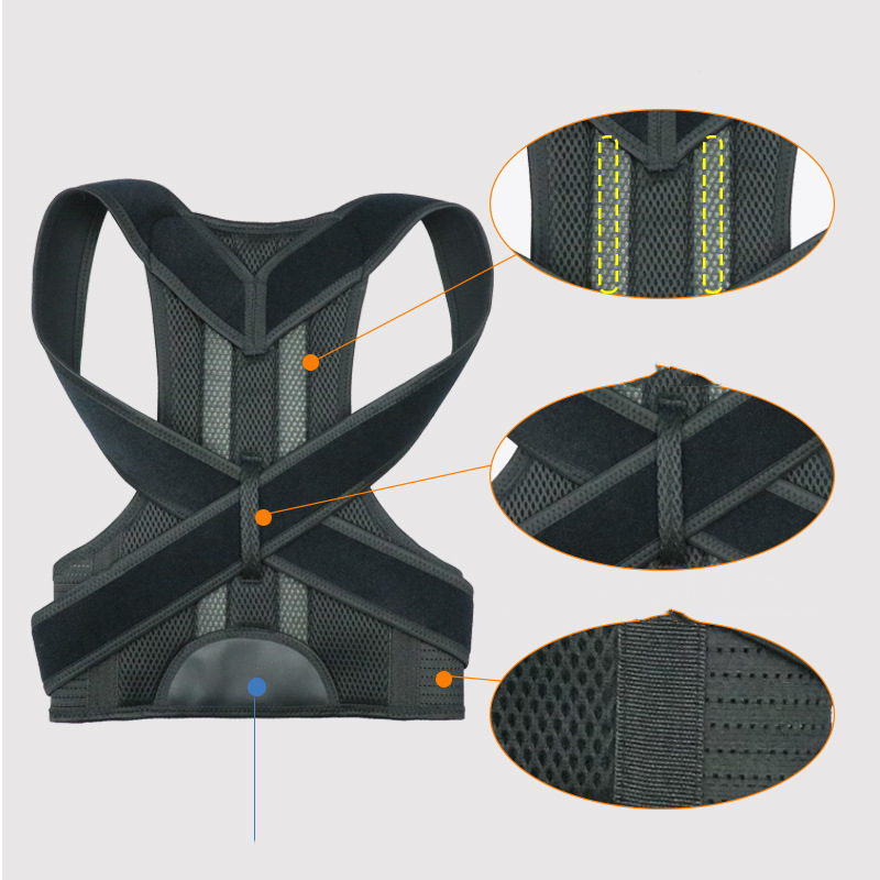 ORANGLES Student Sitting Posture Correction Belt – Anti‑Hunchback Back Support - angled perspective - presenting advantages - Image 4 of 5 | fits any environment | Purchase Student Sitting Posture Correction Belt – Anti‑Hunchback Back Support Michigan | Free Shipping ORANGLES